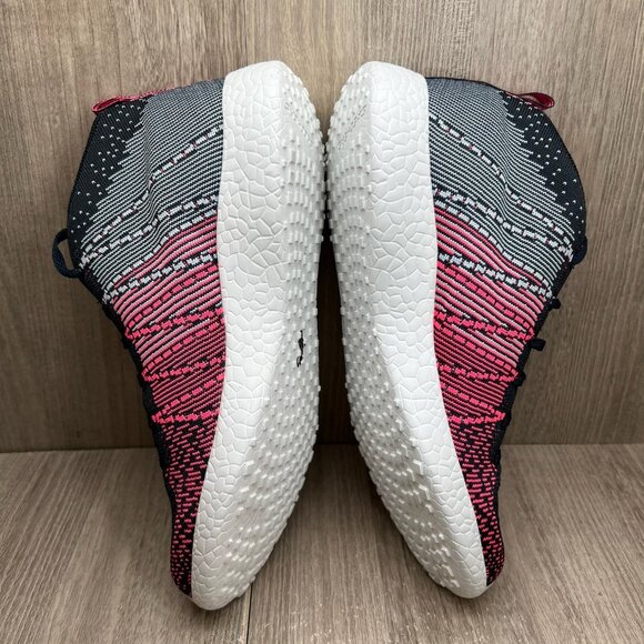 Skechers Burst Sweet Symphony Sneakers Womens 9.5 Lace Up Knit Mesh Black Pink - Picture 7 of 12